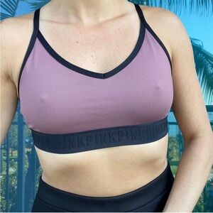 Victoria’s Secret Purple Ultimate Lightly Lined Racerback Sports Bra M